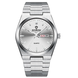 Waterproof Dual-calendar Luminous Quartz Watch - Leisure