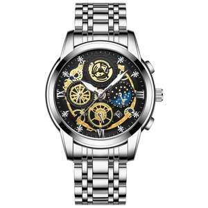 Waterproof Luminous Quartz Watch with Multifunctional Design