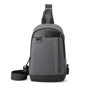 Waterproof Men Chest Bag Multifunctional Shoulder Crossbody For Riding And Casual Use