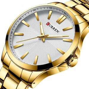 Waterproof Stainless Steel Business Quartz Watch for Men