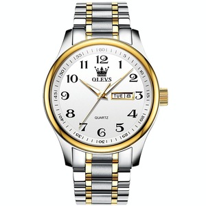 Waterproof Steel Strap Quartz Watch