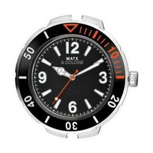 Watx & Colors Rwa1620 Unisex Quartz Watch Black 44 Mm