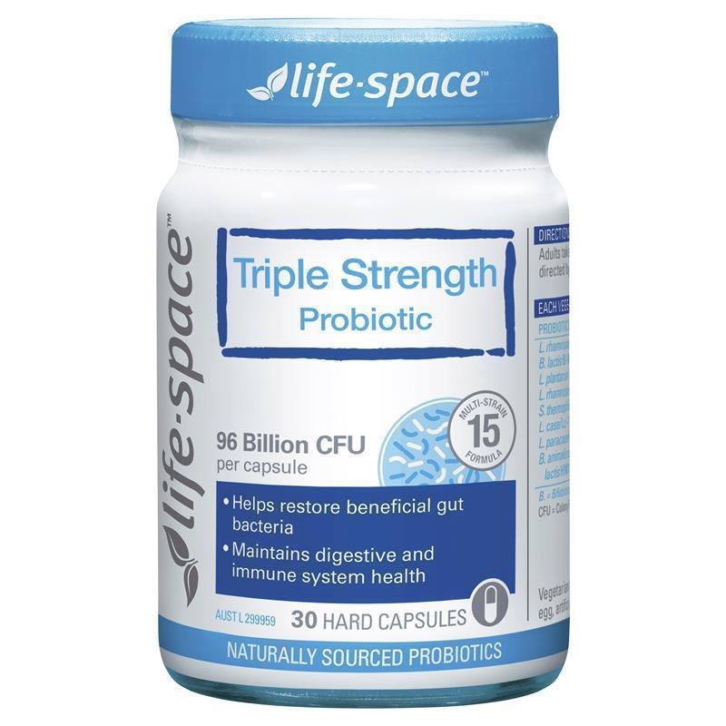 Life Space Triple Strength Probiotic 30 Capsules Australia
