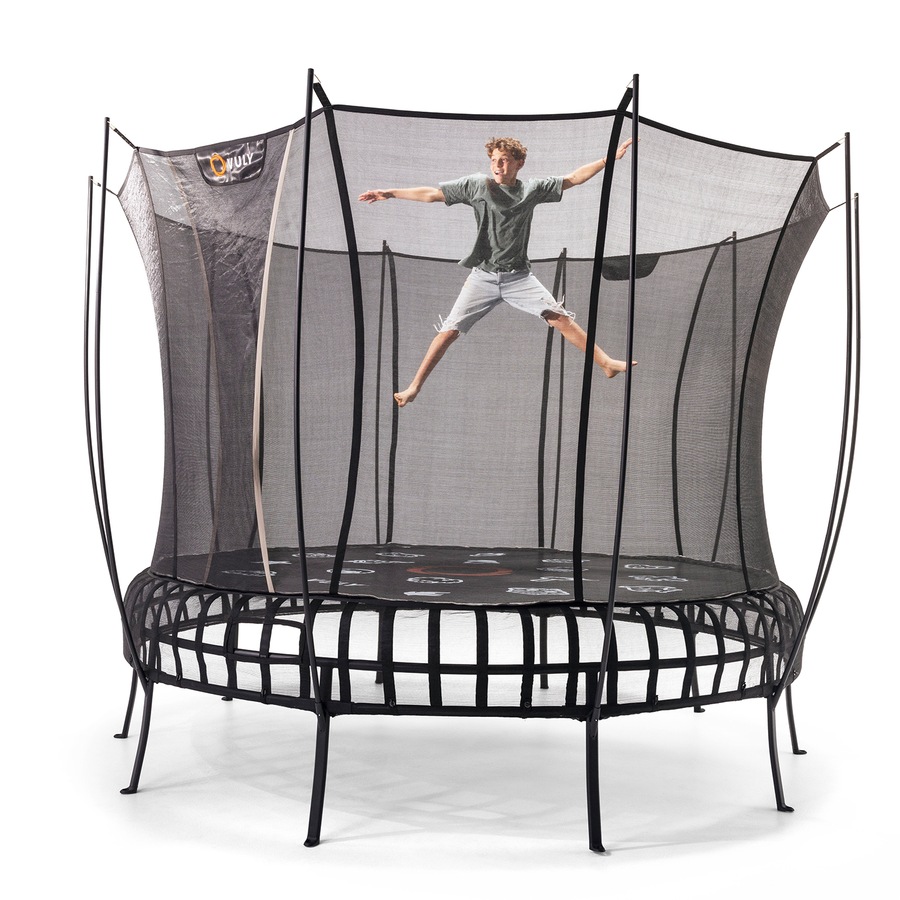 VULY Thunder 2 Extra Large 15ft Springless Trampoline with Enclosure - Round Kids Trampolines With Shade Cover Pro