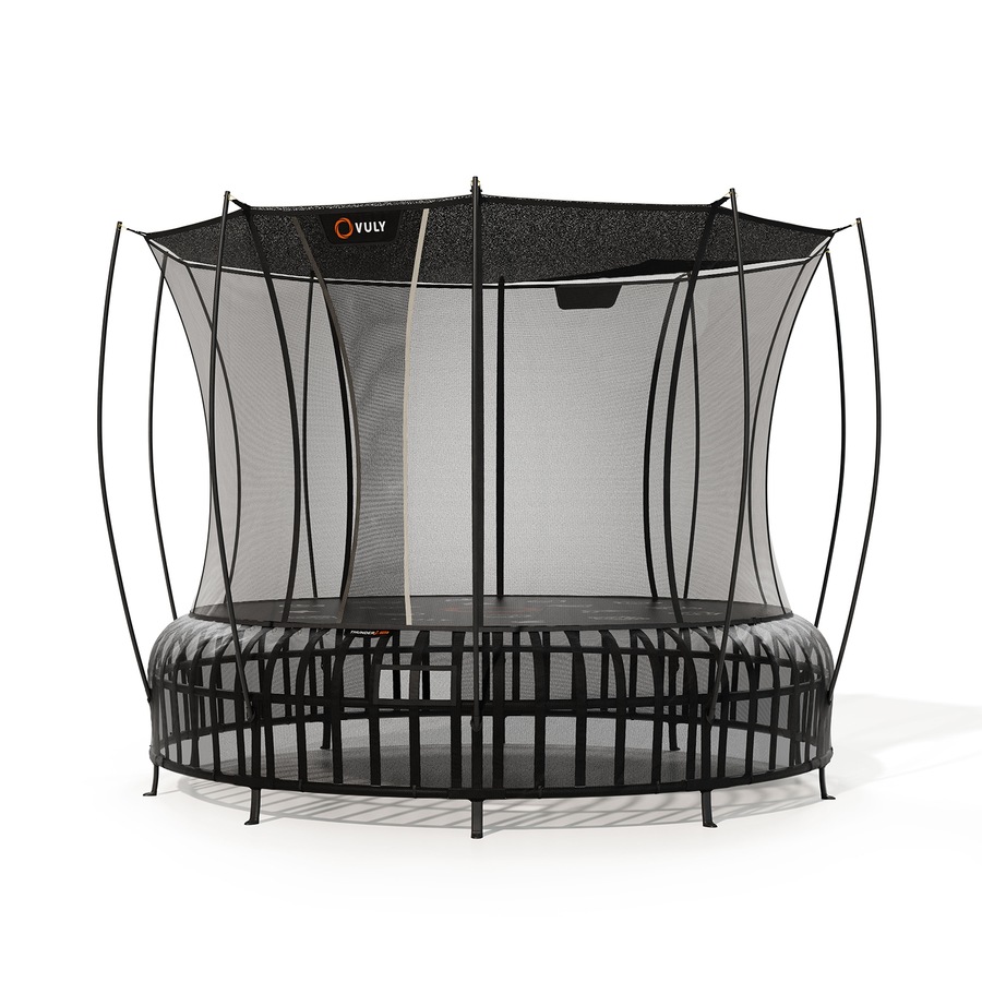 Buy VULY Thunder 2 Pro Large 14ft Springless Trampoline with Enclosure ...