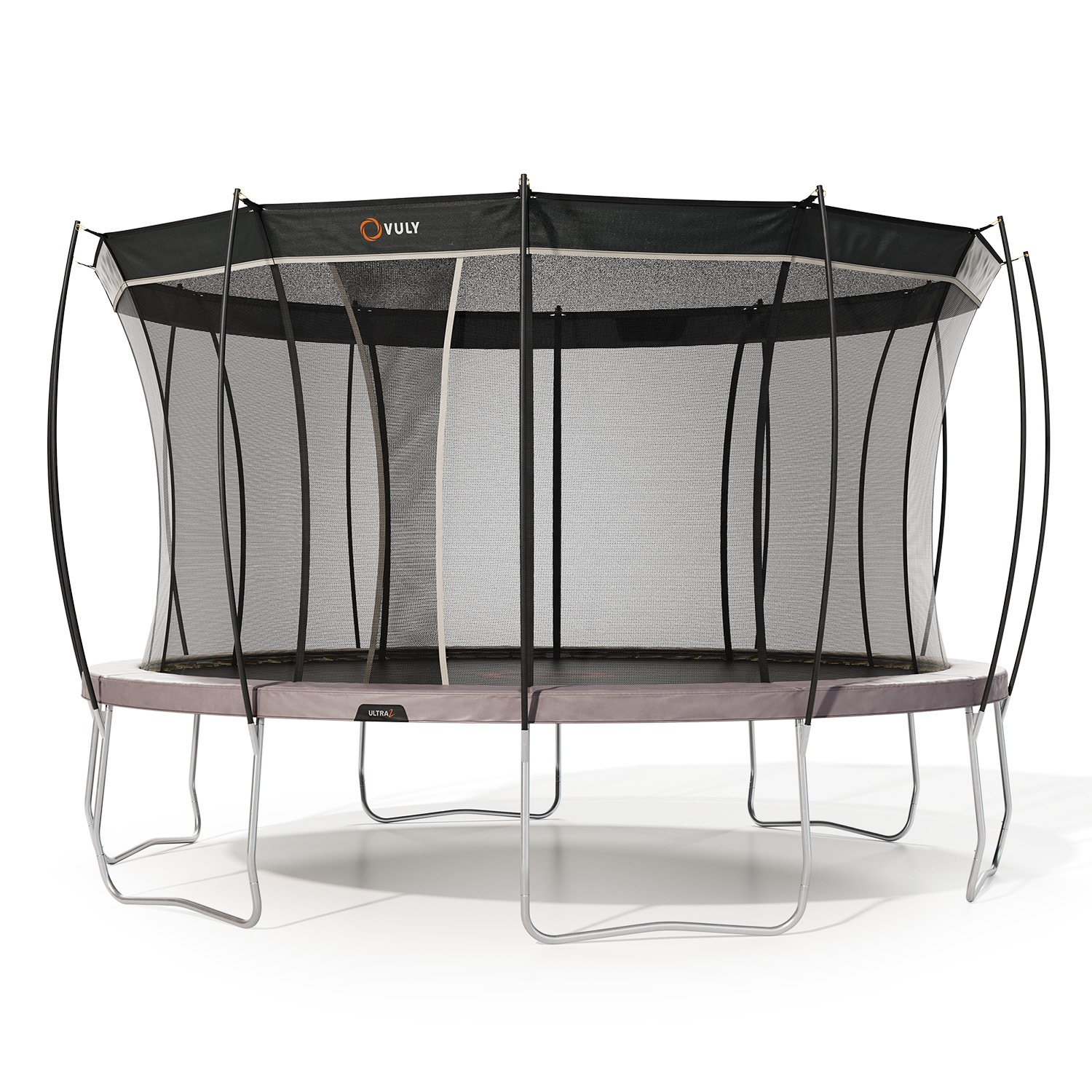 Buy VULY Ultra 2 Extra Large 15ft Trampoline with Enclosure - Round ...