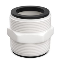 1 Pcs Pool Hose Connector Replacement for Intex and Coleman, 1.5 inch Above Ground Pool Split Hose Joint Connector, Fits Filter Pumps, Chlorine Generators