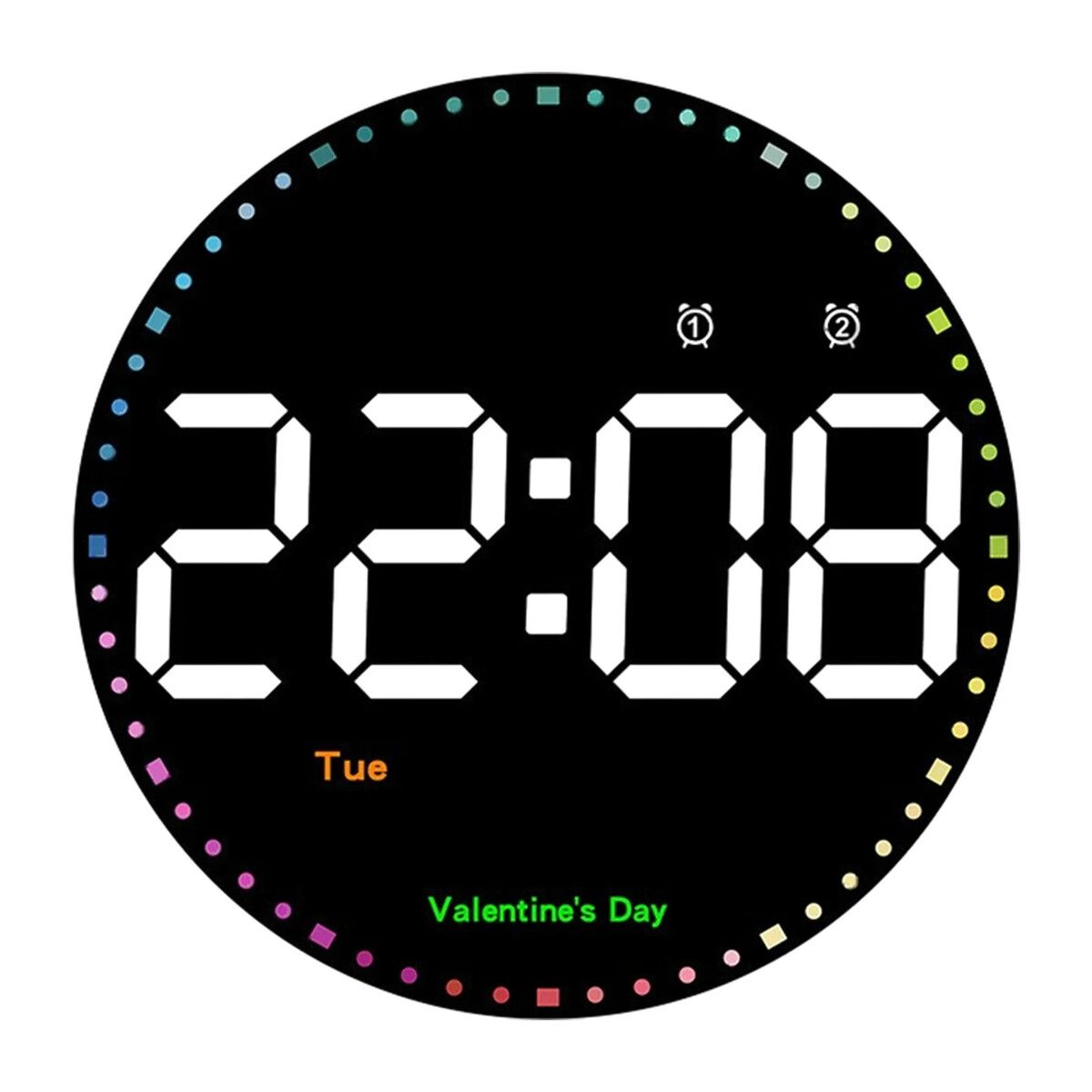 Buy 10inch Extra Large Hanging Clock With Remote Control Day And Date Buy 10inch Extra Large Hanging Clock With Remote Control Day And Date