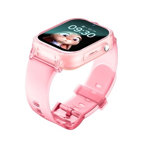 4G Kids Smart Watch for Girls & Boys GPS Tracker 30m Camera, Voice Call, Remote Monitor, Fence Set Col.Pink