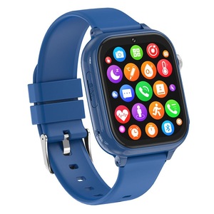 4G Smart Watch Kids LBS GPS Location WIFI Video Call SOS Child Smartwatch HD Camera Monitor Tracker Photo Viewing Phone Watch Col.BLUE