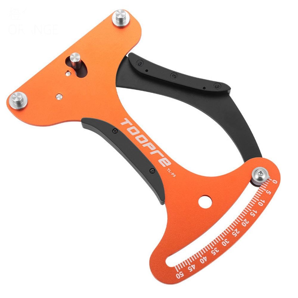 Tanstic 9Pcs Bike Spoke Wrench Set Including Bicycle Spoke Wrench & Bike Tire Lever & Bike Hex Wrench & Valve Stem Core Tool & Bike Rim Correct Kit Cycling Pocket Tools