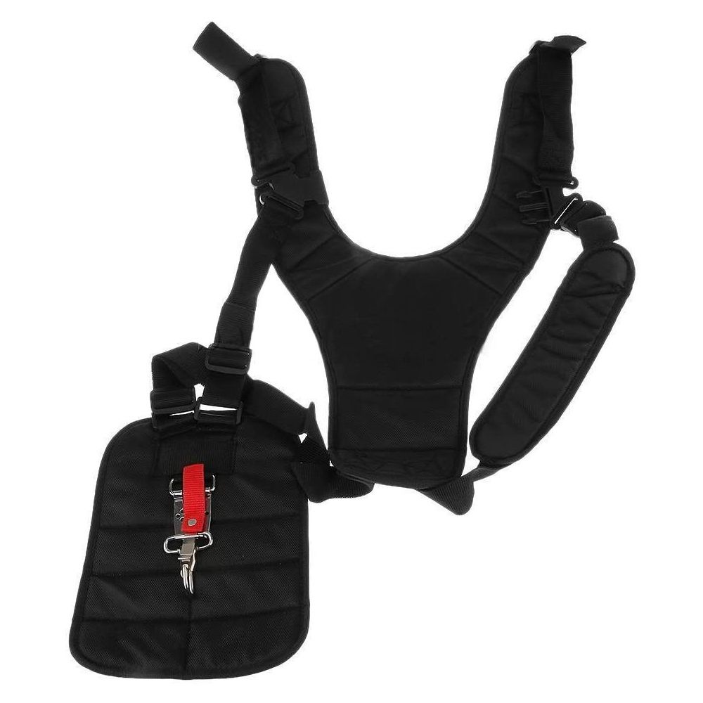 Black Comfort Strap Double ShoulderTrimmer Shoulder for Brushcutters and Trimmers Unbranded Australia