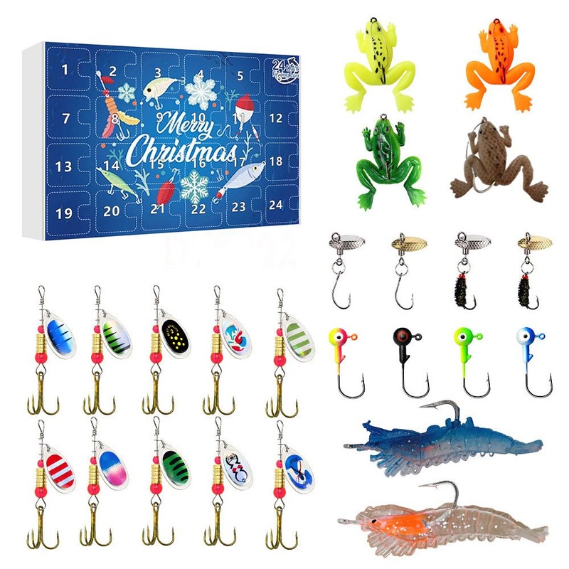 Buy Fishing Advent Calendar 2024, Fishing Lure Advent Calendar