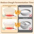 Buy Heated Banneton Bread Proofing Basket 9 Inch Foldable Silicone 