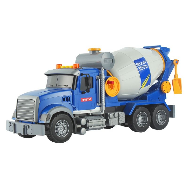 Buy Large Cement Mixer Toy with Lights and Sounds Construction Truck ...