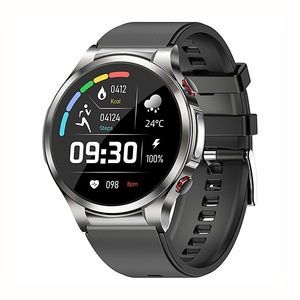 Non-invasive Blood Glucose Test Smart Watch,Blood Pressure Heart Rate Body Temperature Sports Smart Watch,Blood Sugar Monitoring Smartwatch (Silver)