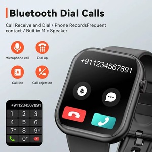 Smart Watch Answer/Make a Call Bluetooth Smart Watch for iPhone Android Heart Rate/Sleep Monitoring Men's and Women's Watch