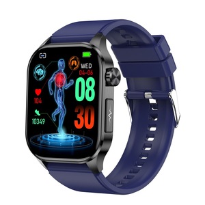 Smart Watch for Men Women, 2.04 Inch Color Screen, Sleep and Stress Monitor, Smartwatch Compatible with Android and iOS,150 Sports Modes (Blue)
