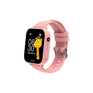 Smartwatch Video Cameras SOS Call 2-Way Smart watch Group Chat Remote Listen Geofence Alerts Step Tracker Kids Children Christmas Gift COL Purple