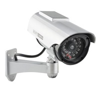 Solar Power Dummy Security Camera Fake LED Blink