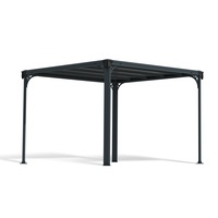 CANOPIA - Milano 3X3 Gazebo Dark Grey Bronze
