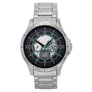 Armani Exchange Stainless Steel Multifunction Black Dial Quartz AX2459 Men's Watch