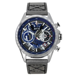 AVI-8 Hawker Harrier Matador Chronograph Tachymeter Slate Blue Dial Quartz AV-4125-03 Men's Watch