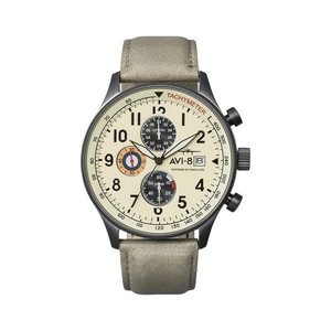 AVI-8 Hawker Hurricane Classic Chronograph Tachymeter AV-4011-0C 50M Mens Watch