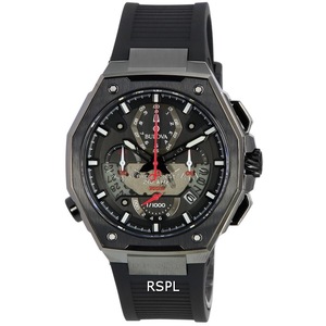 Bulova Precisionist X Chronograph Black Dial Quartz Diver 98B358 300M Mens Watch