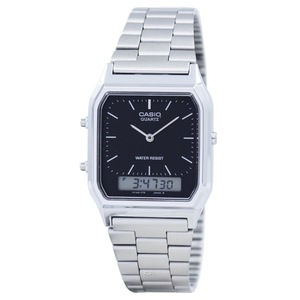 Casio Analog-Digital AM/PM 12/24-Hour Calendar AQ-230A-1DHDF Unisex Watch