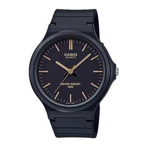 Casio Analog Resin Strap Black Dial Japan Mov't Quartz MW240-1E2V 50M Mens Watch