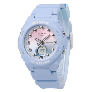 Casio Baby-G Analog-Digital Neobrite Alarm Quartz BGA-320-2A1 100M Ladies Watch