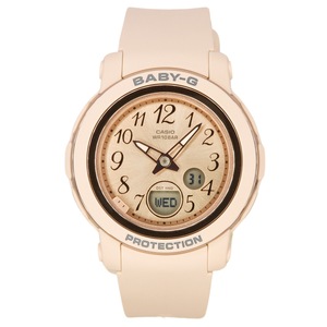 Casio Baby-G Analog-Digital Rose Gold Dial BGA-290SA-4A WR10BAR Ladies Watch