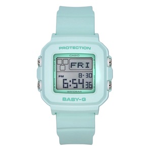 Casio Baby-G Digital Resin Mint Green Alarm Backlight BGD-10-3 100M Ladies Watch