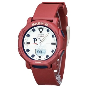 Casio Baby-G White Dial Alarm Backlight Quartz BGA-310RP-4A 100M Ladies Watch