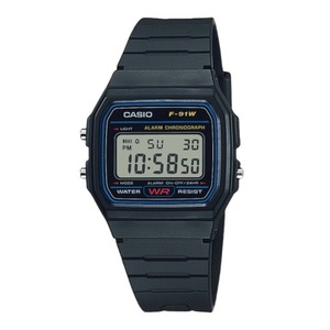 Casio Classic F-91W Digital Alarm Chronograph Backlight Stopwatch WR Mens Watch