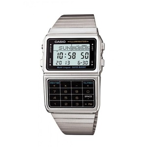Casio Databank Digital Stainless Steel Multi-Lingual DBC-611-1DF Mens Watch
