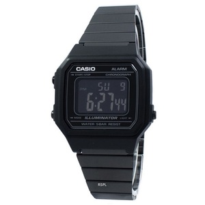 Casio Digital Alarm Chronograph Illuminator B650WB-1B Quartz 50M Unisex Watch