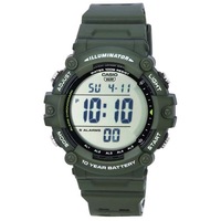 Casio Digital Alarm Chronograph Illuminator Backlight AE-1500WHX-3A Mens Watch