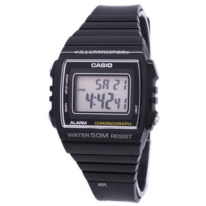 Casio Digital Alarm Chronograph Stopwatch Quartz W-215H-1AVDF 50M Unisex Watch