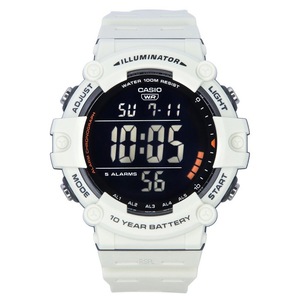 Casio Digital Alarm Timer Calendar Illuminator Day/Date AE-1500WH-8B2 Mens Watch