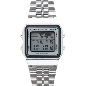 Casio Digital Alarm World Time Backlight Timer Calendar A500WA7DF 30M Mens Watch