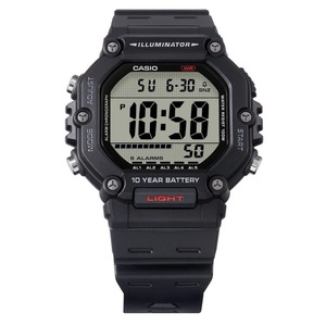 Casio Illuminator Digital Alarm Dual Time Quartz AE-1600H-1AV 100M Mens Watch