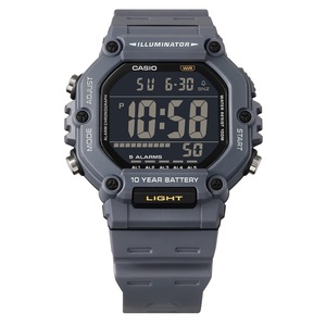 Casio Illuminator Digital Alarm Dual Time Quartz AE-1600H-8BV 100M Mens Watch