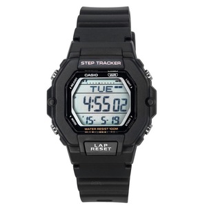 Casio Digital Step Tracker Light Dual Time Quartz LWS-2200H-1A 100M Unisex Watch