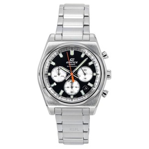 Casio EDIFICE Chronograph Stopwatch Stainless Steel EFB-730D-1AV 100M Mens Watch