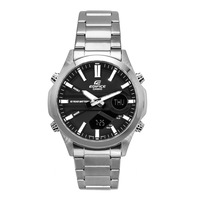 Casio EDIFICE Analog-Digital Alarm World Time Timer EFV-C120D-1A 100M Mens Watch
