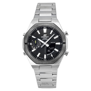 Casio Edifice Analog Digital Bluetooth Smartphone Link World Time Stopwatch Timer Quartz ECB-S10DB-1A 100M Men's Watch