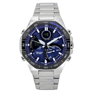 Casio EDIFICE Analog-Digital Mobile Link Tough Solar ECB950DB-2A 100M Mens Watch