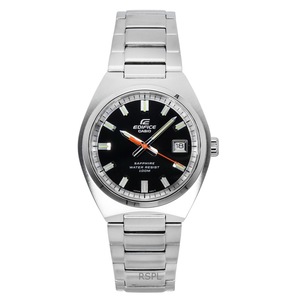 Casio Edifice Analog Stainless Steel Black Dial Quartz EFB-109D-1AV 100M Men's Watch